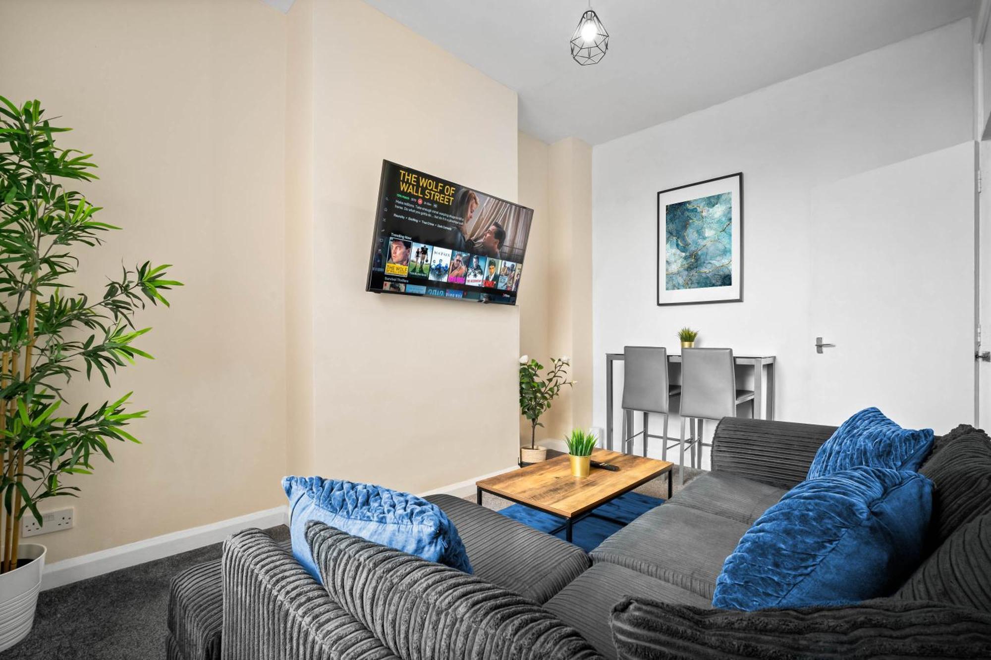 Two Bedroom Apartment - Single Beds - Accommodates 3 - Street Parking - Top Rated -Wbb West Bromwich Dış mekan fotoğraf