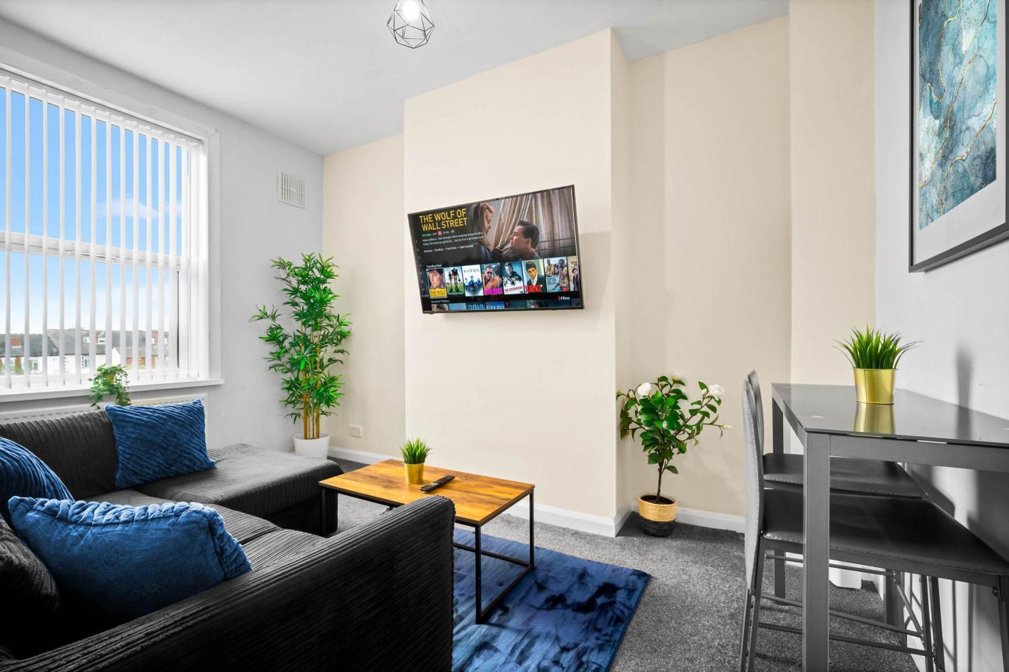 Two Bedroom Apartment - Single Beds - Accommodates 3 - Street Parking - Top Rated -Wbb West Bromwich Dış mekan fotoğraf