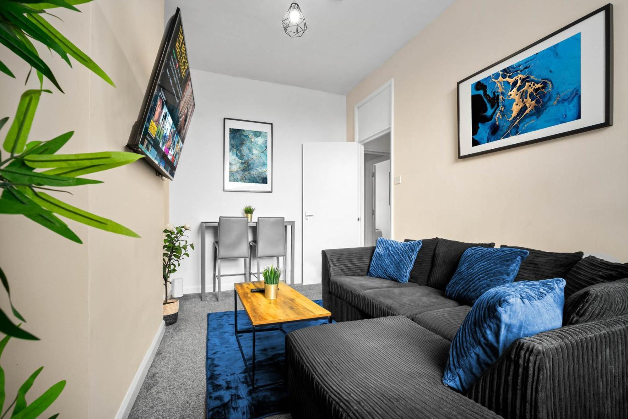 Two Bedroom Apartment - Single Beds - Accommodates 3 - Street Parking - Top Rated -Wbb West Bromwich Dış mekan fotoğraf